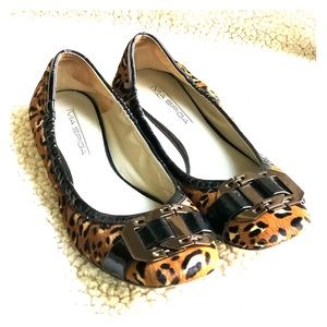 Via Spiga animal print ballet flats size 7.5